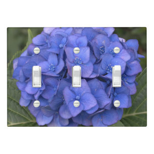 Pretty Blue Hydrangea Light Switch Cover