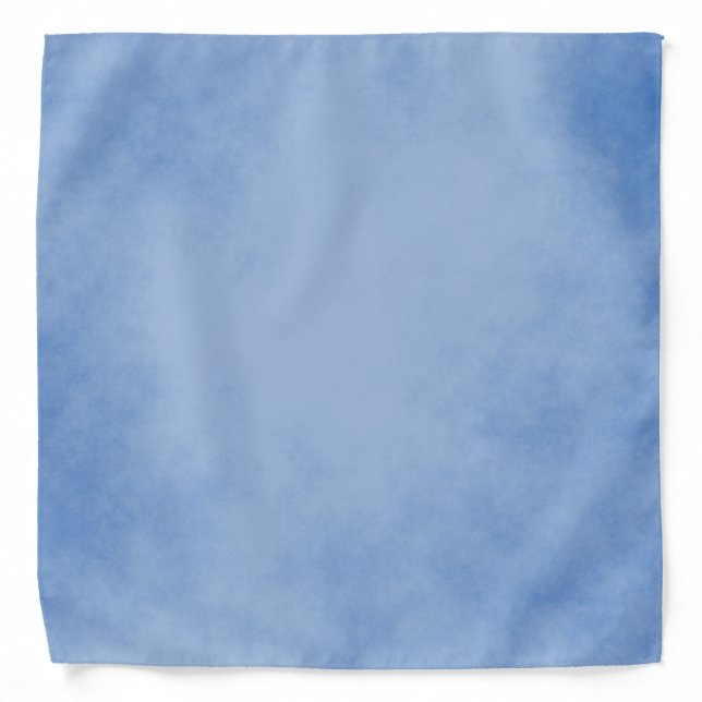 Pretty Blue Parchment Bandana (Front)