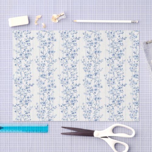 Pretty Blue White Floral Bridal Shower 