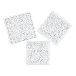 Pretty Blue White Flowers Bridal Shower Acrylic Tray