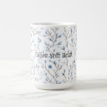 Pretty Blue White Flowers  Coffee Mug<br><div class="desc">Pretty Blue White Flowers</div>