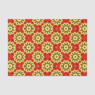 Pretty Boho Chic Mosaic Geometric Pattern Tissue Paper