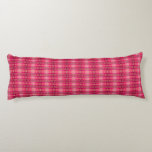 Pretty Boho Pink Pattern Body Pillow