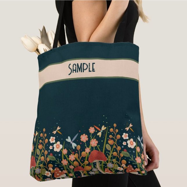 Pretty Boho Wildflower Fun Custom Inspirivity tote (Creator Uploaded)