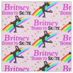 PRETTY BORN TO SKATE PERSONALIZED FABRIC