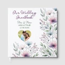 Pretty Botanical Personalized Wedding