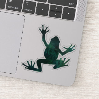 Pretty Botanical Tree Frog Sticker