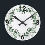 PRETTY BOTANICAL WALL CLOCK<br><div class="desc">A bit of elegance and luxury with a botanical nature theme that would suit any home LOOK WALL CLOCK ELEGANT AND EASY TO READ</div>