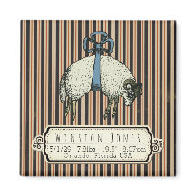 Pretty Bow Sheep™ Collection - Birth Info /