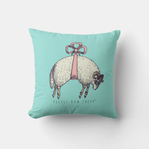 Pretty Bow Sheep™ Collection - CHANGE COLOR / Throw Pillow