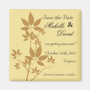 Pretty Branch -Save the date magnets-3 Magnet