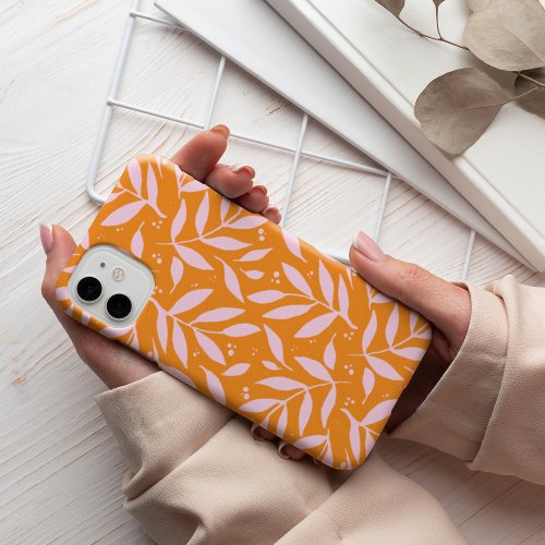 Pretty branches _ orange and pink Case_Mate iPhone iPhone 13 Case