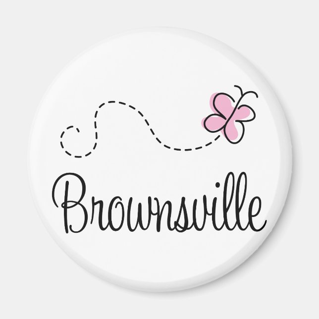 Pretty Brownsville Texas T-shirt Magnet (Front)