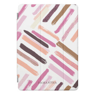 Pretty Brush Strokes Abstract Pattern iPad Pro Cover