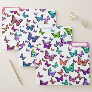 Pretty Butterflies Decorative File Folder