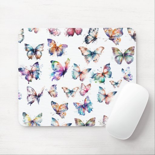 Pretty Butterflies Mouse Pad