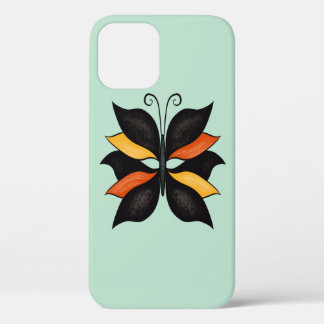 Pretty Butterfly Abstract Art iPhone 12 Case