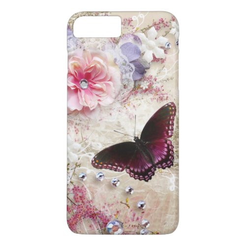 Pretty Butterfly iPhone 8 Plus7 Plus Case