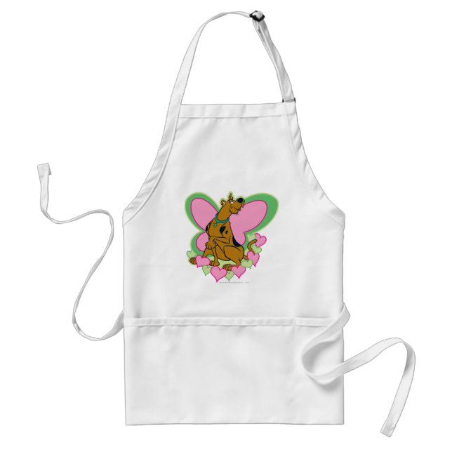 Pretty Butterfly Scooby-Doo Adult Apron (Front)