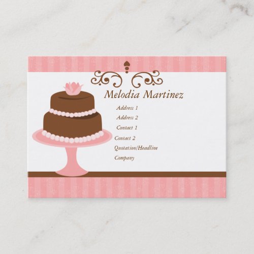 Pretty Cake Business Card
