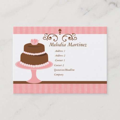 Pretty Cake Business Cards