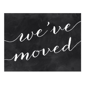 Pretty Calligraphy | Change of Address Postcard