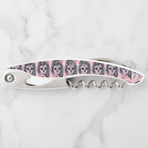 Pretty Carnival mask woman skull Thunder_Cove Waiter's Corkscrew