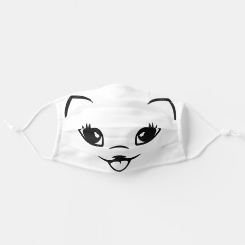 Pretty Cat Adult Cloth Face Mask