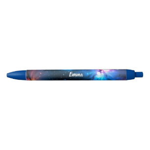 Pretty Celestial Swirling Stars Custom Name Script Pen