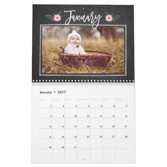 customized photo calendar