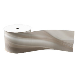 Pretty Champagne Gold Romantic Faux Satin Wedding Grosgrain Ribbon