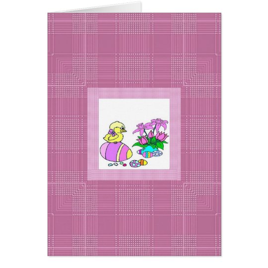 Pretty Chick Easter Card