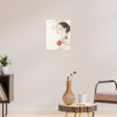 https://www.zazzle.com/pretty_christmas_lady_poste foam board
