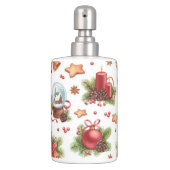 Pretty Christmas Toothbrush Holder Soap Dispenser (Front)