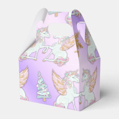 Pretty Christmas Unicorns