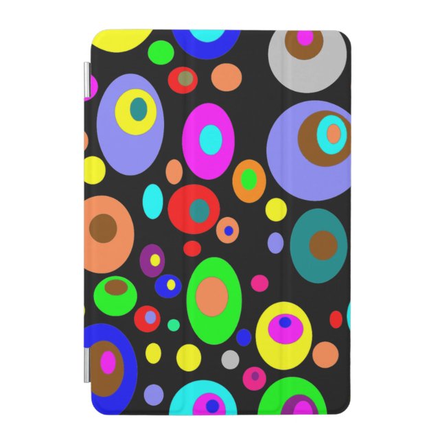 Pretty Circles  iPad Mini Cover (Front)