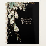 Pretty Classic Black Name Personalized Wedding Planner<br><div class="desc">Pretty personalized wedding planner with basic black. Add your name and customize this pretty wedding planner to be your own.</div>