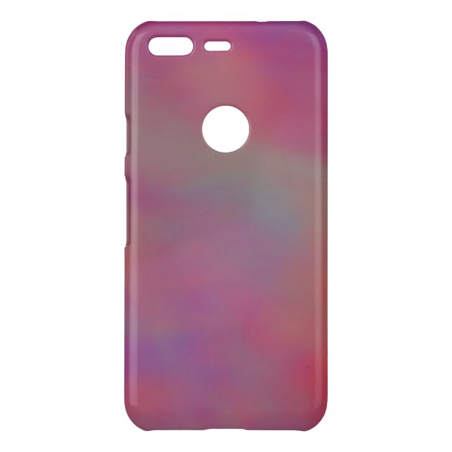 pretty clouds uncommon google pixel case (Back)