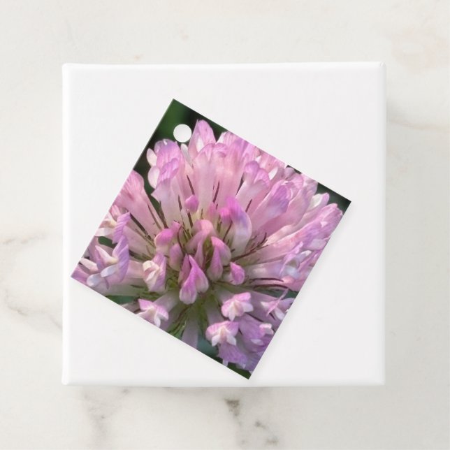 Pretty Clover Flower  Favor Tags (In Situ)