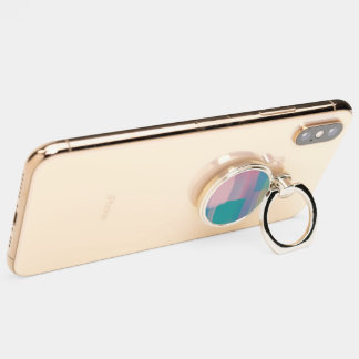 Pretty Colorful Bright Rainbow Phone Ring Stand