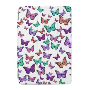 Pretty Colorful Butterflies Pattern iPad Mini Cover