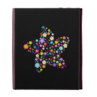 Pretty Colorful Floral Star