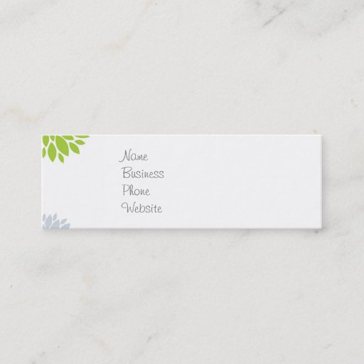 Customizable Pretty Colorful Hippie Elephant Flower Power Business Cards