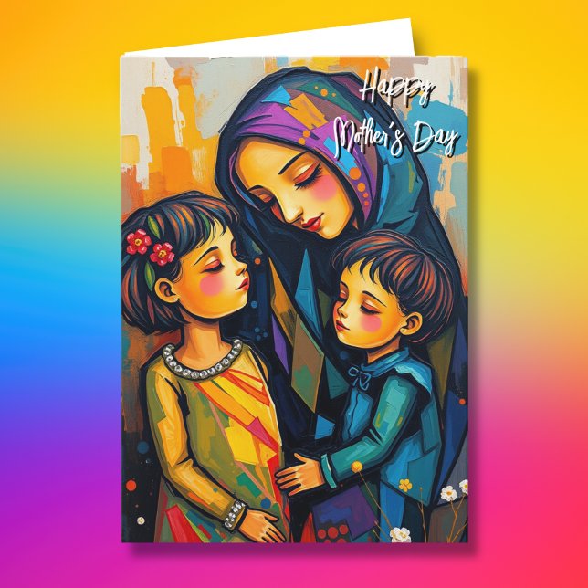 Pretty Colorful Mother's Day Card (Creator Uploaded)