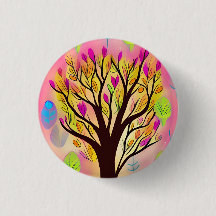 Pretty Colorful Tree Illustration 