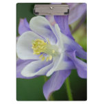 Pretty Columbine Flower Clipboard