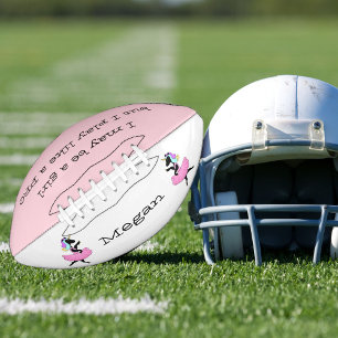 Pretty Cool Black Unicorn Ballerina Dance Football