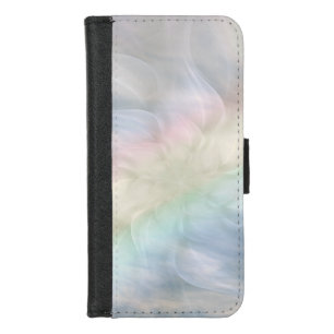 Pretty Cool Pastel Rainbow Mandala design iPhone 8/7 Wallet Case