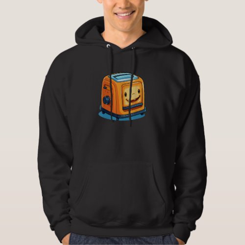 Pretty cool Toaster Costume for smart AI Toaster L Hoodie