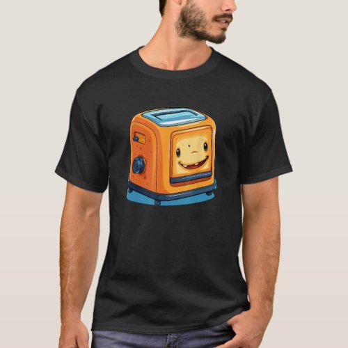 Pretty cool Toaster Costume for smart AI Toaster L T-Shirt